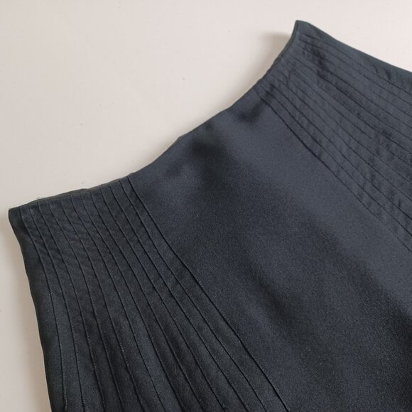 Elie Tahari Pleated Silk Skirt - Picture 4 of 15